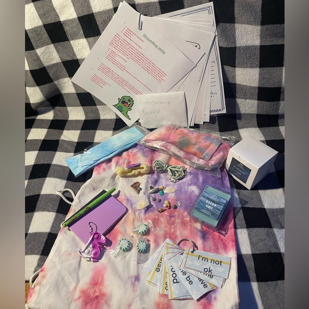 S3lf h@rm mental health coping kit